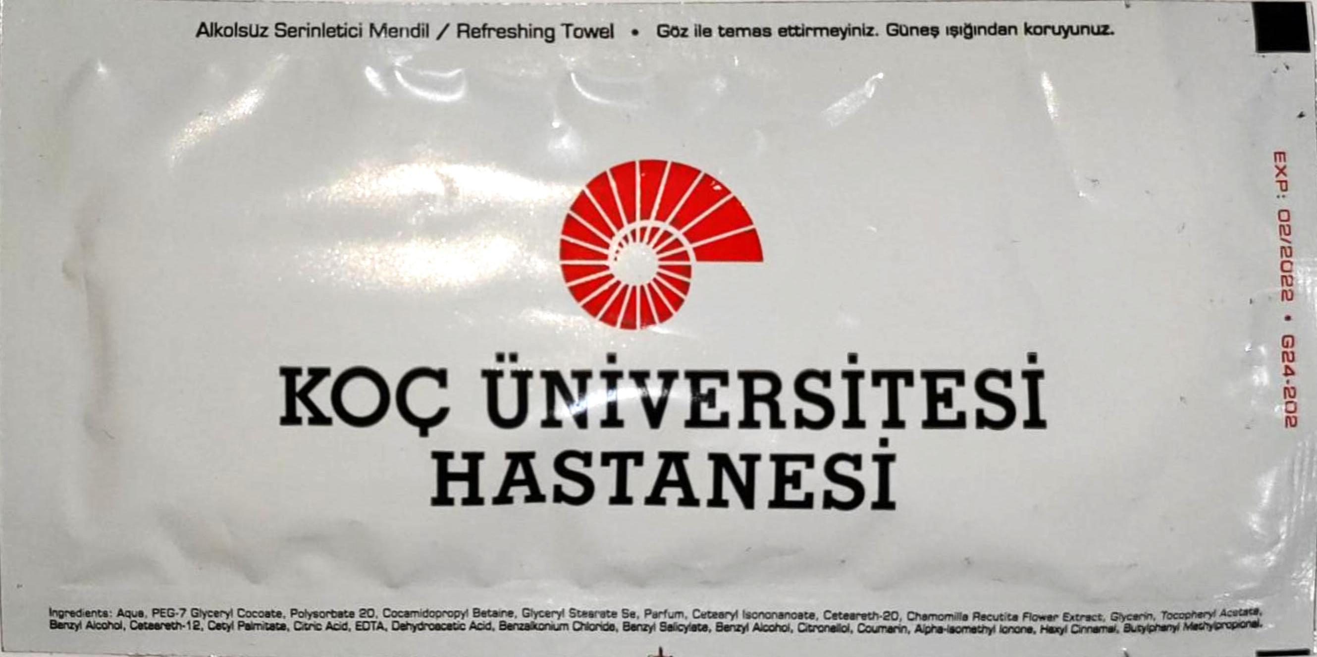 0580 Koç Üniversitesi Hastahanesi - Topkapı